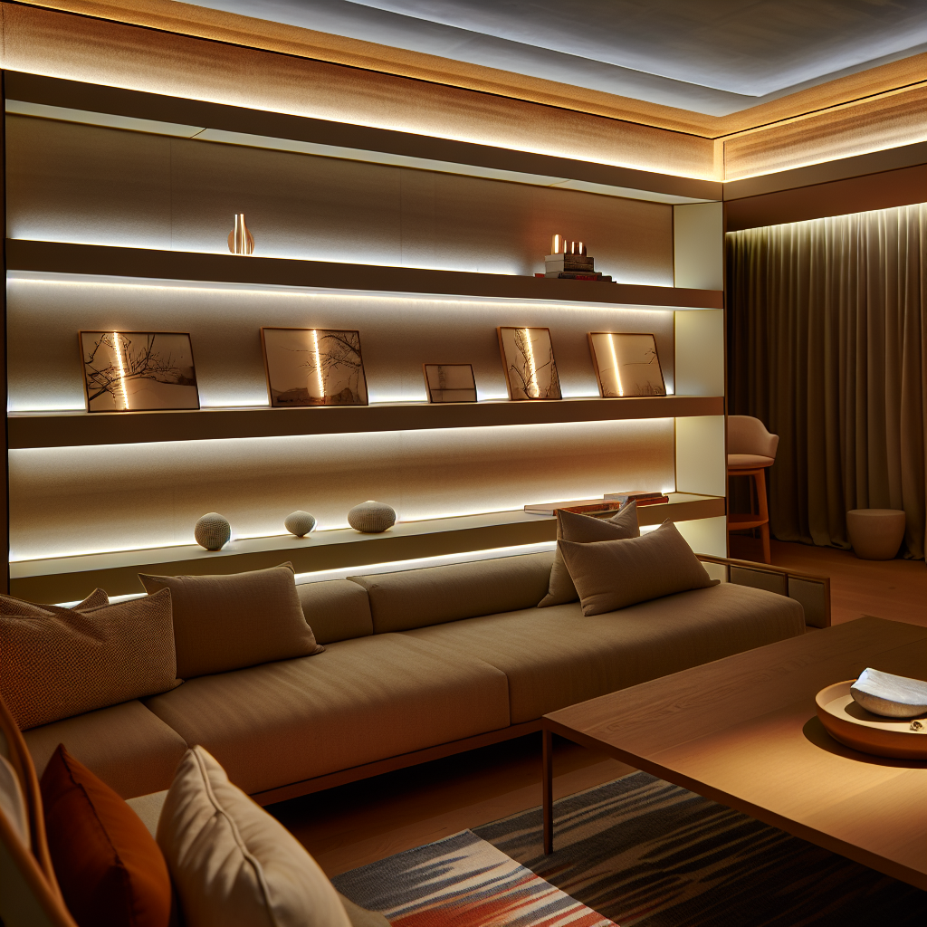 LED Lighting Ideas for a Cozy and Modern Living Room