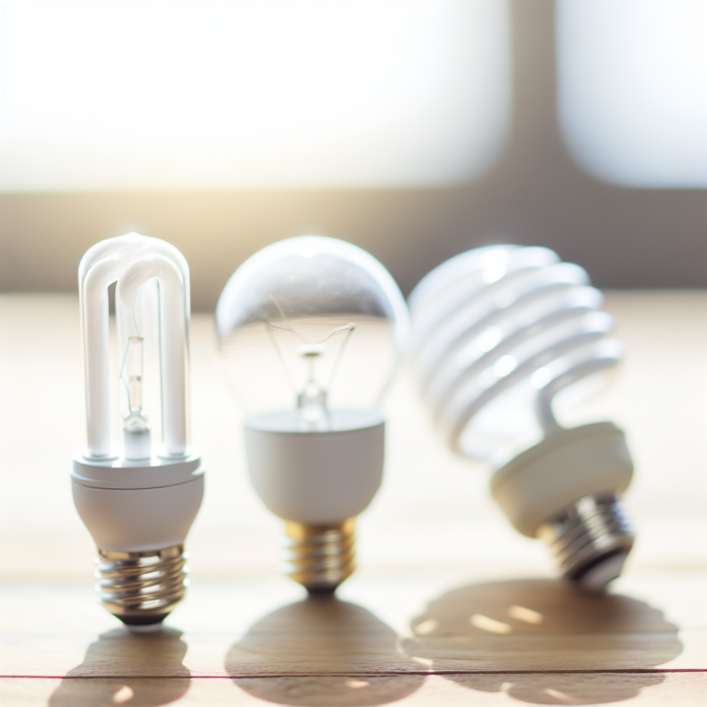 LED vs Incandescent and CFL: Efficiency and Lifespan Comparison