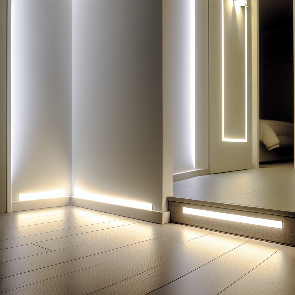 baseboard led lighting
