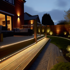 Outdoor LED Tape Light Ideas for Decks, Patios, and Walkways