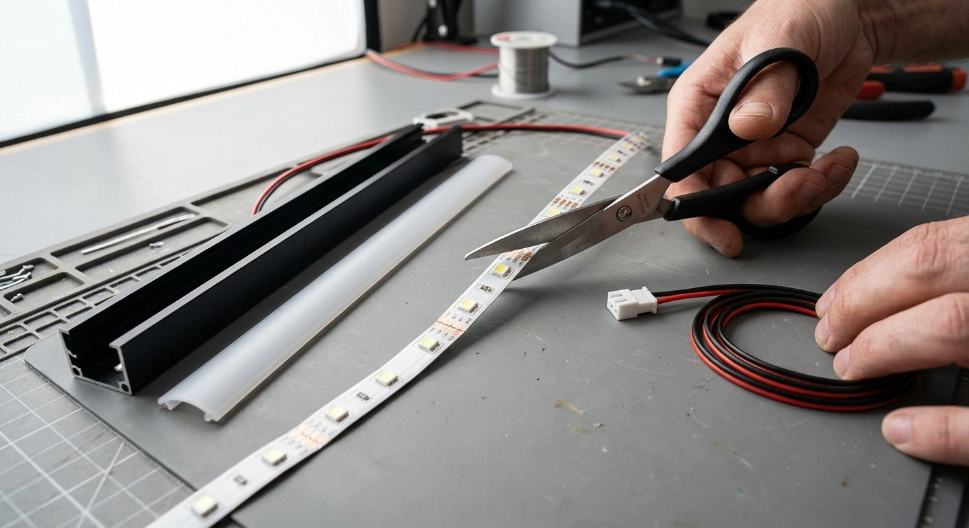 can you cut led strip lights