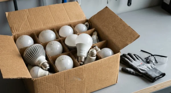 how to dispose of led light bulbs
